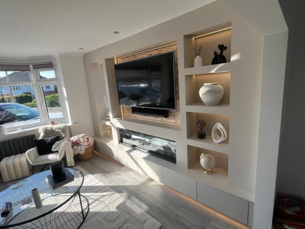 Media Wall Spraying Dorset