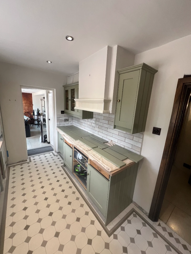 After - Kitchen Cupboard painting Somerset