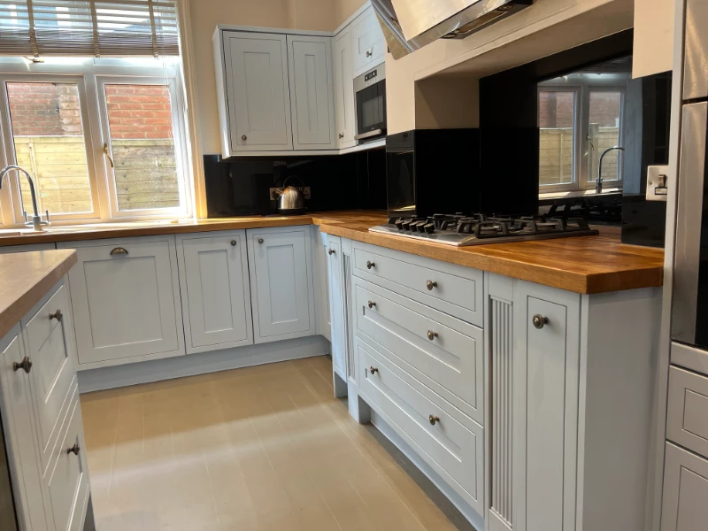 After - Kitchen Cupboard painting Wiltshire